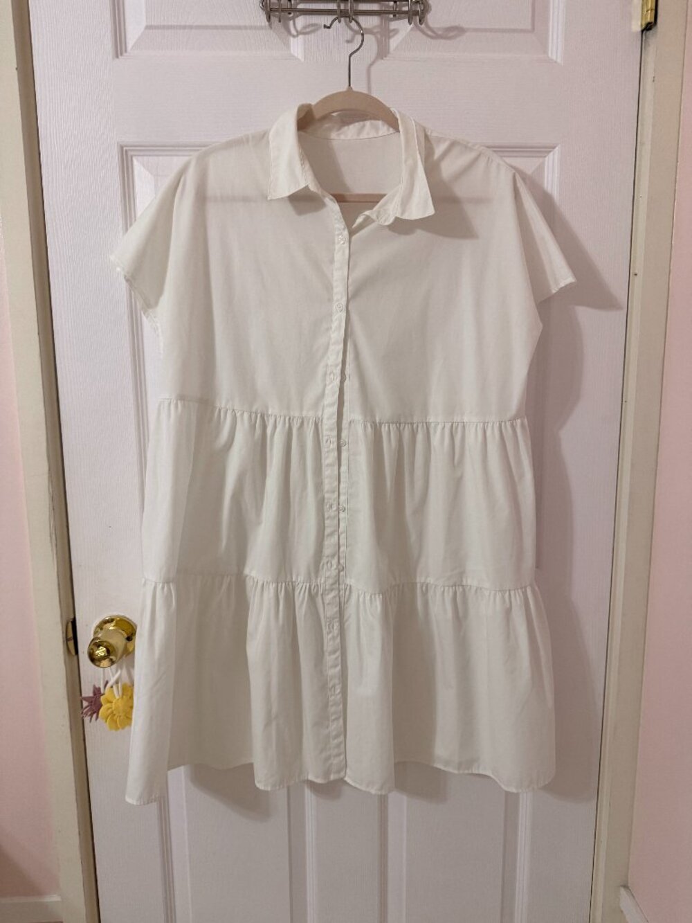 GU Collared Flowy Dress